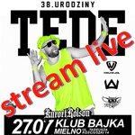 c-600-600-49054-f42b 100 lat dla TEDE! Transmisja live urodzinowego koncertu rapera do obejrzenia na NuPlays 27 lipca