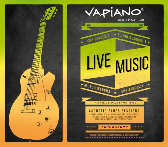 Muzycznie i kobieco w Vapiano w Sukcesji LIFESTYLE, Muzyka -