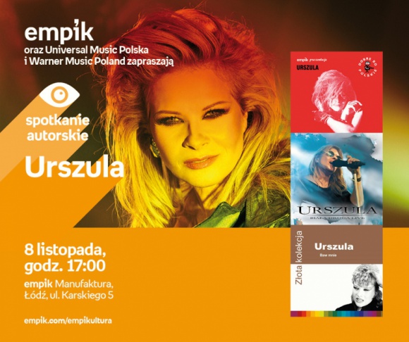 URSZULA – SPOTKANIE AUTORSKIE – ŁÓDŹ